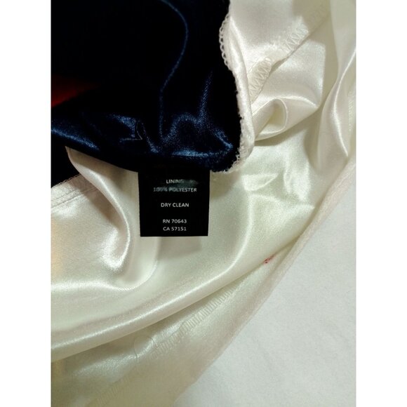 Jessica Howard Sleeveless Pink Satin Wrap Dress Belt Colorblock Hemline size 18 - Picture 10 of 16